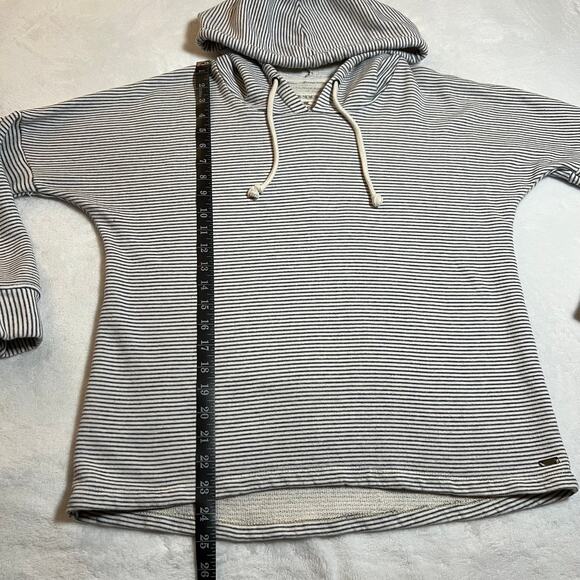 O'Neill Stripe French Terry Pullover Sweatshirt Hoodie Size Medium Beach Coastal - Picture 7 of 7
